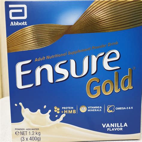 ENSURE GOLD VANILLA 1 2kg HMB Dec 2023 Exp Lazada PH