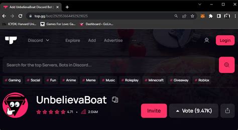 How To Add Unbelievaboat On Discord Solved Golinuxcloud