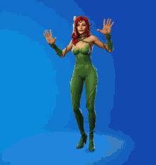 Poison Ivy Fortnite GIF - Poison Ivy Fortnite Emote - Discover & Share GIFs