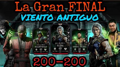 Final Torre Del Viento Antiguo Mortal Kombat Mobile Batalla