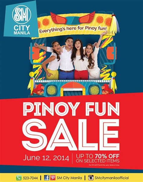 Two Awesome June Sales Courtesy Of Sm City Manila Modernfilipinaph