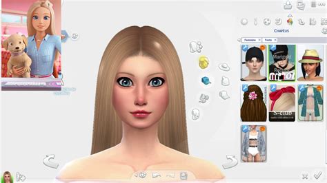 Create A Sim Barbie Roberts The Sims Youtube