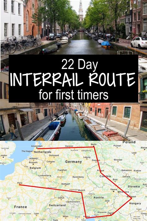 Day Interrail Route For First Trip To Europe With Photos