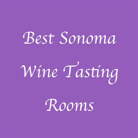 Sonoma Wine Tasting