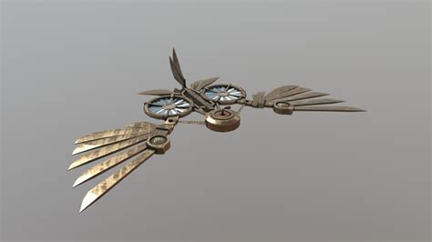 Steampunk Bird - 3D model by tecnoxarxajr [b827f83] - Sketchfab