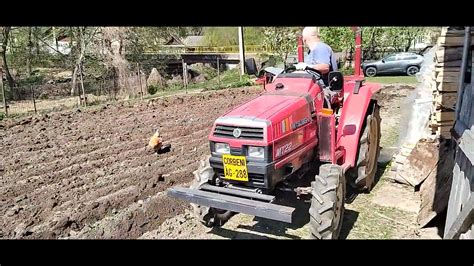 Din Nou Cu Tractorul Mitsubishi Mt D La Arat Aprilie Loc