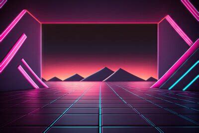 Fototapeta S S Retro Wave Background Wallpaper S Background