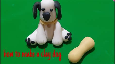 Diy How To Make Clay Dog Youtube