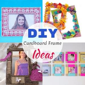 15 DIY Cardboard Frame Ideas - DIYnCrafty