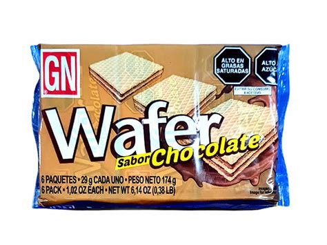 Wafer Sabor Chocolate 174g Esencial Pack