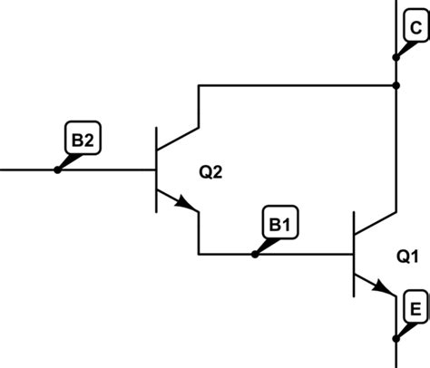 Transistors How To Analyse Darlington Pair Electrical Engineering