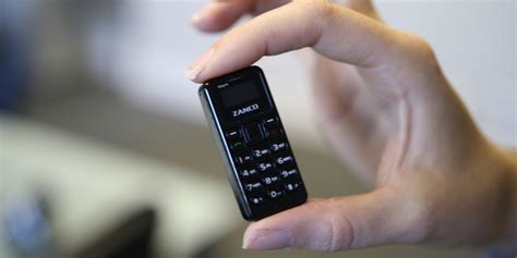 Introducing the 'world's smallest mobile phone' that actually works as ...