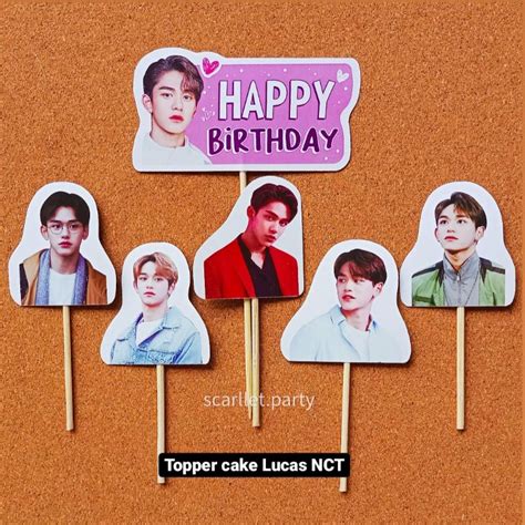 Jaehyun NCT CAKE TOPPER CAKE TOPPER CAKE Decoration HAPPY BIRTHDAY CAKE