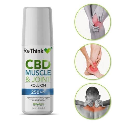 Cbd Muscle And Joint Cream Roll On 500 Mg 3oz B And S Distributors Inc