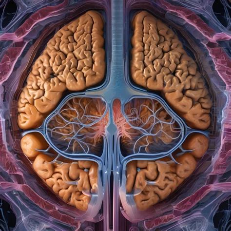 See The Complex Neural Network Of The Human Brain In This Computer