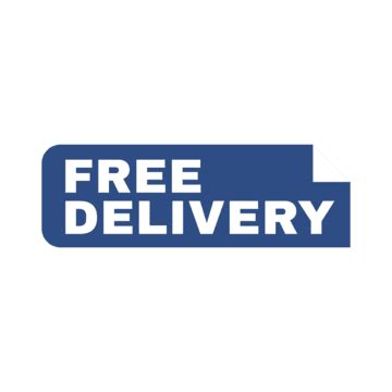 Free Delivery Service Vector Art PNG, Free Delivery Vector Badge ...