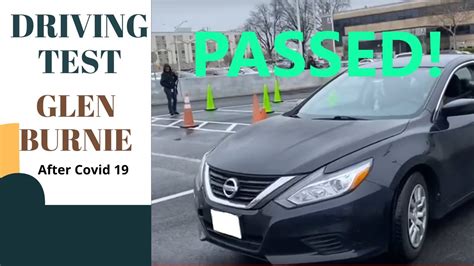 Maryland Driving Test Glen Burnie Closed Closure Mva Youtube