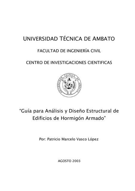 Guía Para Análisis Y Diseño Estructural De Edificios Anon uDocz