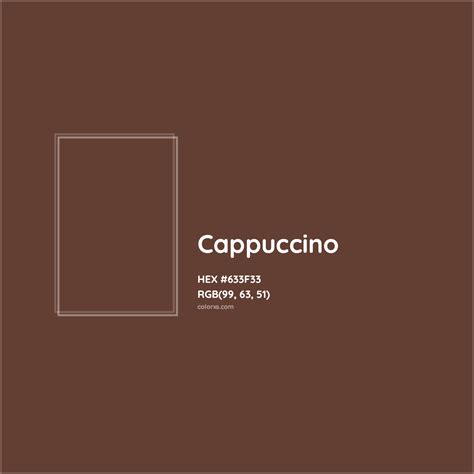 About Cappuccino Color Meaning Codes Similar Colors And Paints