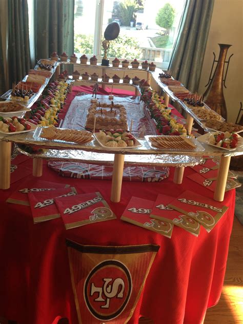 Diy 49ers party decorations – Artofit