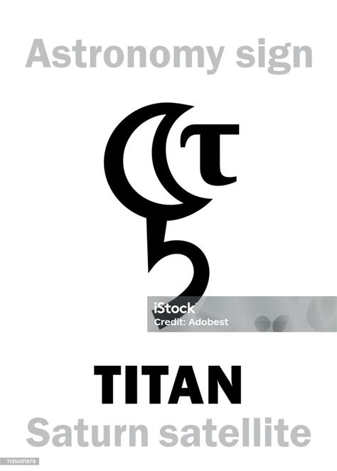 Astrologie Alphabet Titan Stock Vektor Art Und Mehr Bilder Von Astrologie Istock