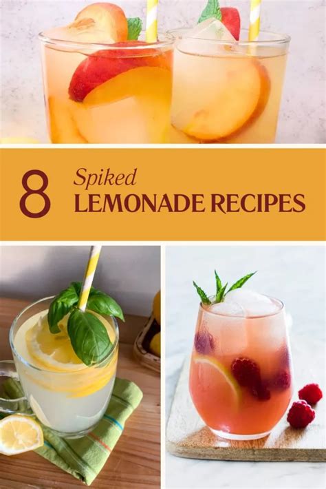 Spiked Lemonade Recipes For Summer