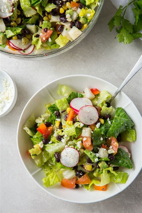 Mexican Chopped Salad Recipe Girl