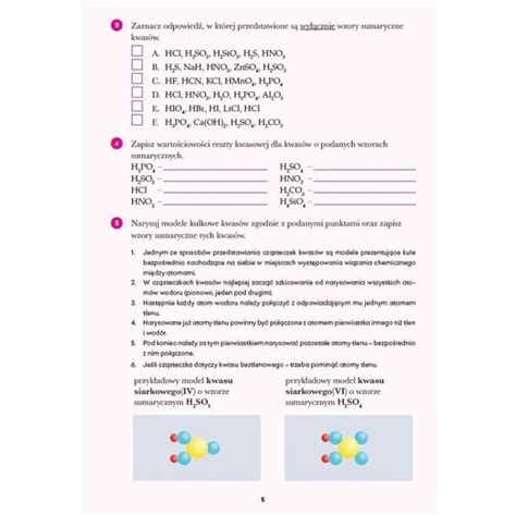 Chemia Zeszyt Wicze Klasa Ksi Garnia Edukacyjna Pl