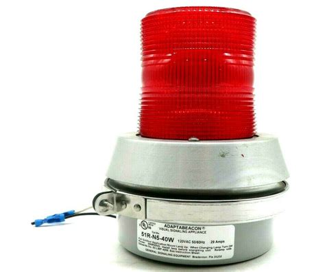 New Edwards Adaptabeacon R N W Flashing Light Rn W Sb