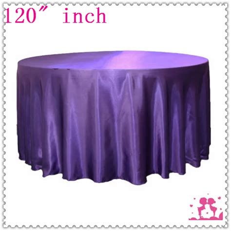 Pcs Round Satin Tablecloths For Weddings Round Tablecloth Free