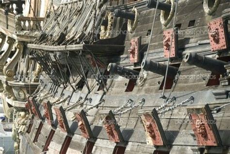 Side Cannons On Pirate Ship Maritime Majesty Pinterest