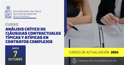 Curso An Lisis Cr Tico De Cl Usulas Contractuales T Picas Y At Picas En