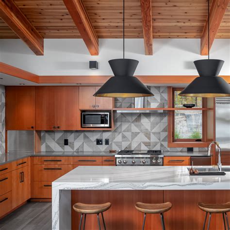 Red Cedar Lake House Rustic Kitchen Minneapolis By Lundin