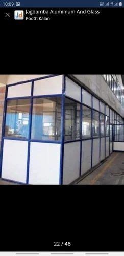 Aluminium Covered Partition Fabrication Work For Office In Delhi Ncr