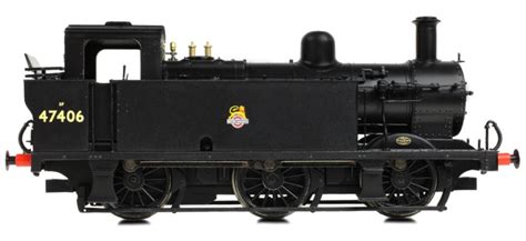 Bachmann Lms Fowler 3f Jinty 47406 Br Black Early Emblem Steam Locomotive Rails Of Sheffield