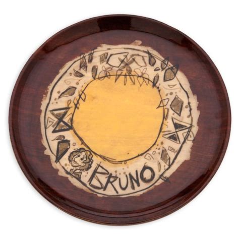 Bruno Wooden Plate Encanto Shopdisney