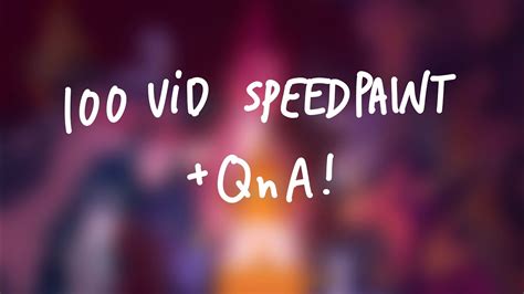 100 CoS Video Celebration Speedpaint And QnA 5x Aereis Discord