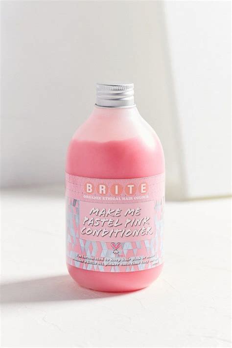 Brite Organix Make Me Pastel Pink Conditioner Pink Shampoo Purple