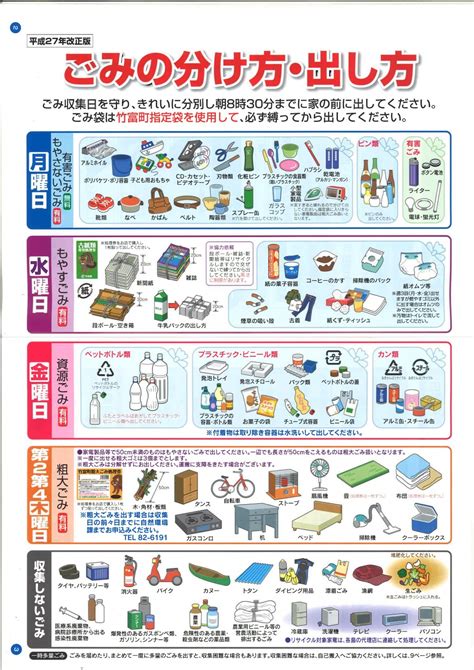 家庭ごみの分け方・出し方 竹富町ホームページ