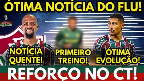 ÓTIMA NOTÍCIA REFORÇO DO FLUMINENSE TREINA NO CT FLU TEM BAIXA