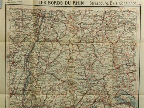 Cartes Taride Grande Carte Routi Re Les Bords Du Rhin Cartes