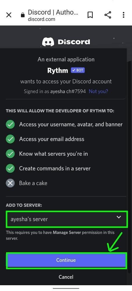 How To Add Rhythm Bot In Discord Server App Blends