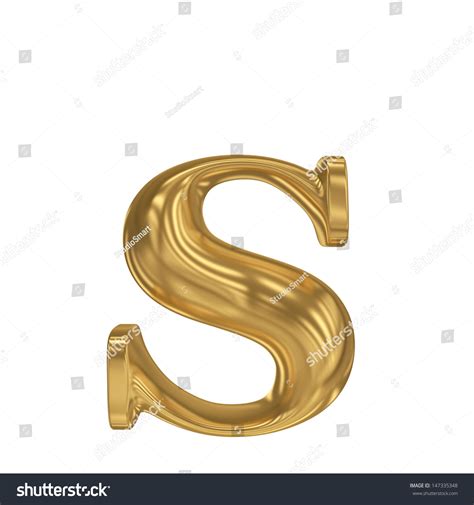 golden letter  gold solid alphabet  shutterstock