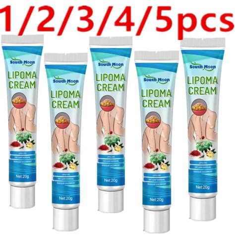 1 2 3 5PCS LIPOMA TREATMENT Ointment LipomaCure Soothing Removal