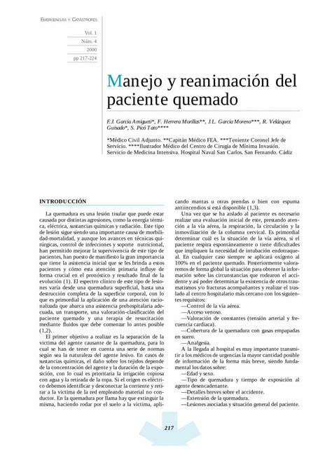 PDF Manejo y reanimación del paciente quemado PDF file217