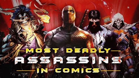 10 Most Dangerous Assassins In Comics Youtube