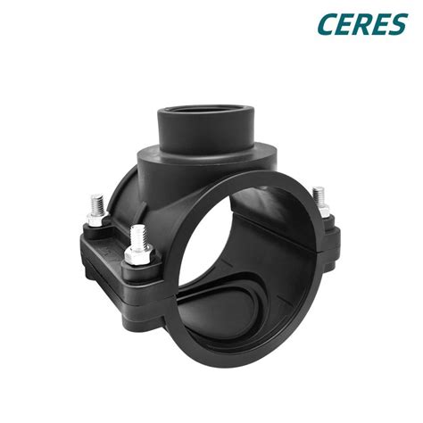 China Factory High Quality HDPE PP PE Compression Fitting Clamp Saddle