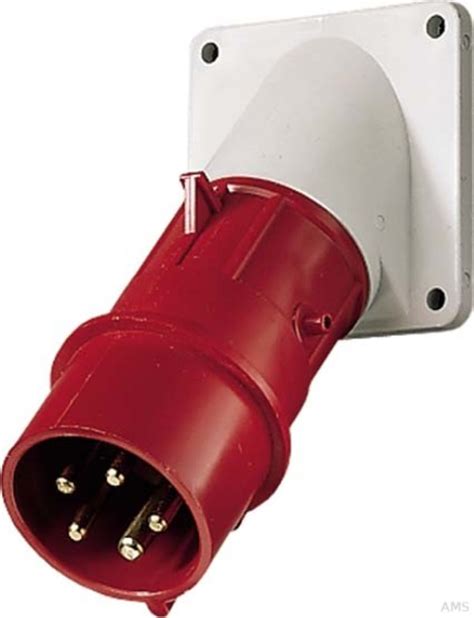 Mennekes Anbaustecker 32A 5p 6h 400V IP44 444