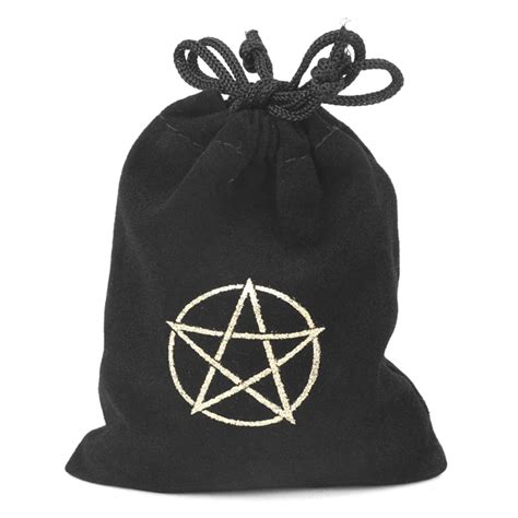 Sac De Rangement En Velours Pentagramme Tarot Oracle Sac De Rangement