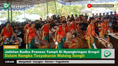 Jathilan Kudho Praneso Dalam Rangka Tasyakuran Walang Sangit